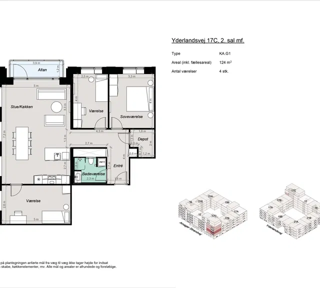 apartment Ny 4-værelses bolig tæt på Amager Strand