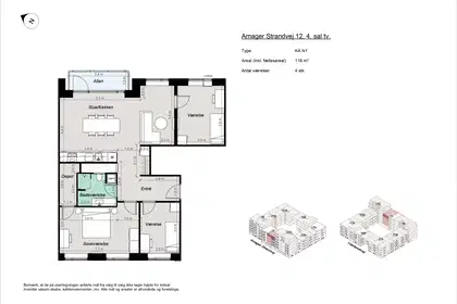 Visual presentation of the listing