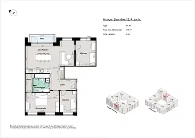 Visual presentation of the listing