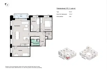 Visual presentation of the listing