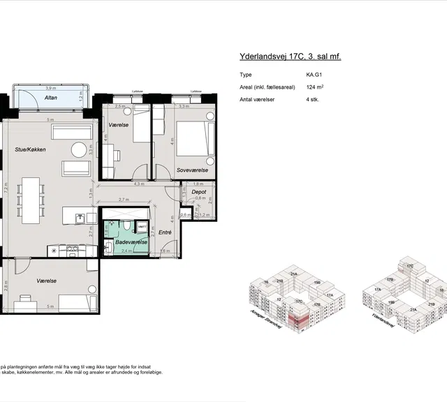 apartment Ny 4-værelses bolig tæt på Amager Strand