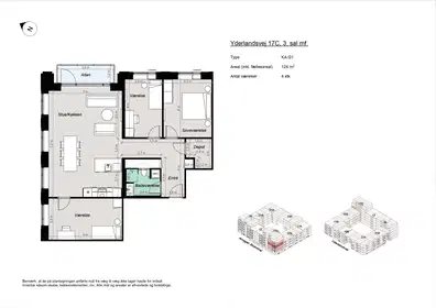 Visual presentation of the listing