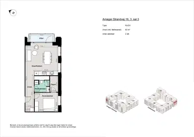 Visual presentation of the listing