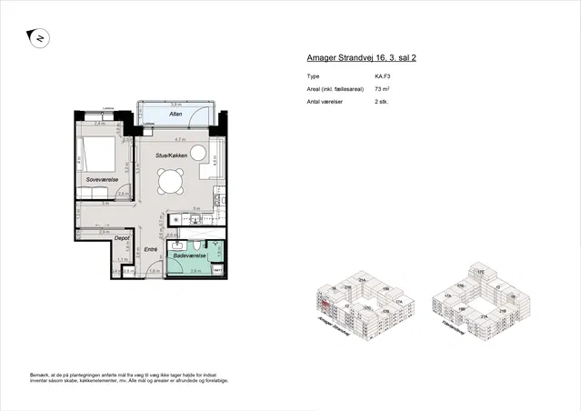 apartment New-build Apartments by Amager Strandpark