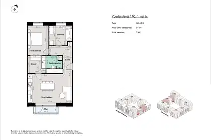 Visual presentation of the listing