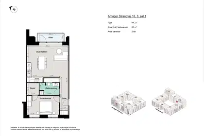 Visual presentation of the listing