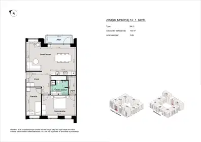 Visual presentation of the listing