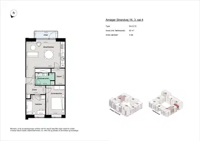 Visual presentation of the listing