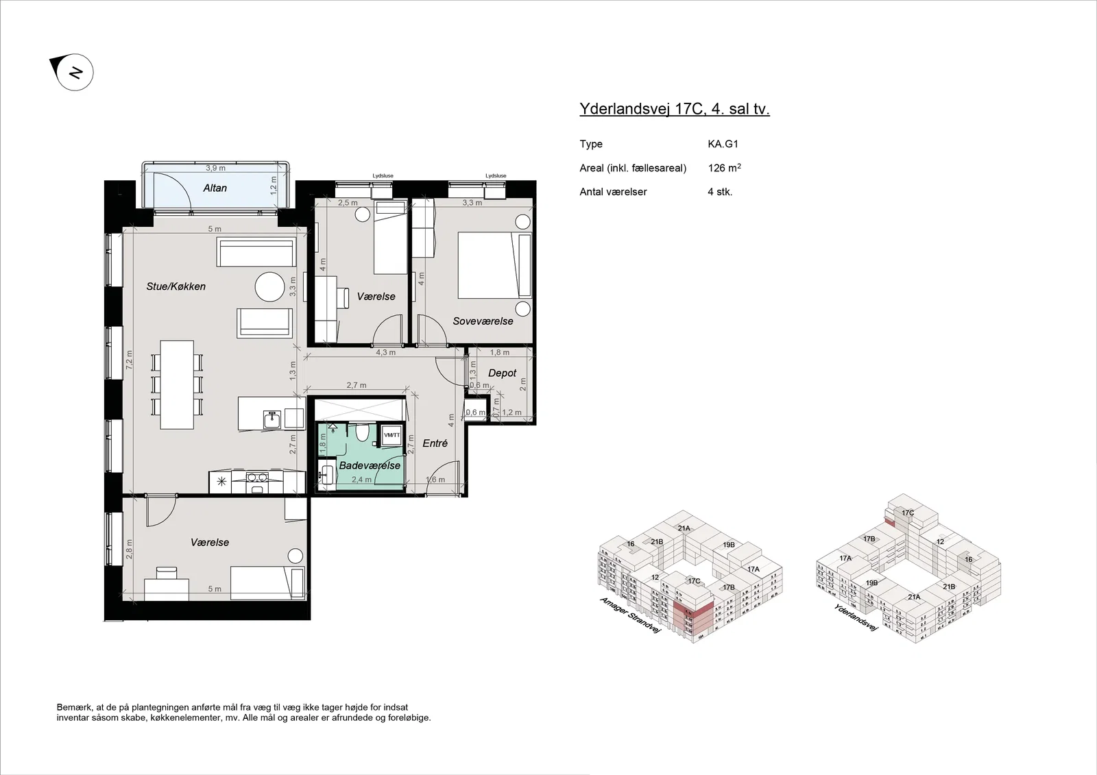 apartment Nybygget bolig ved Amager Strandpark