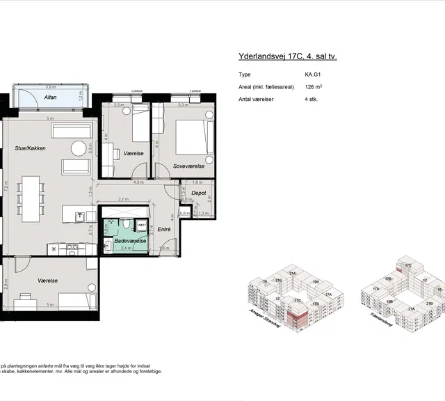 apartment Ny 4-værelses bolig tæt på Amager Strand