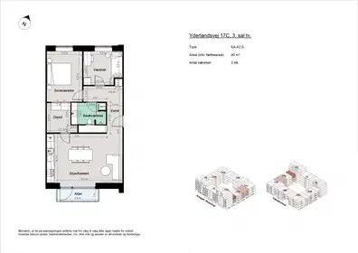 Visual presentation of the listing