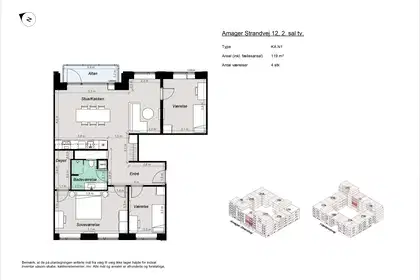 Visual presentation of the listing