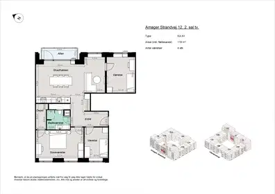 Visual presentation of the listing