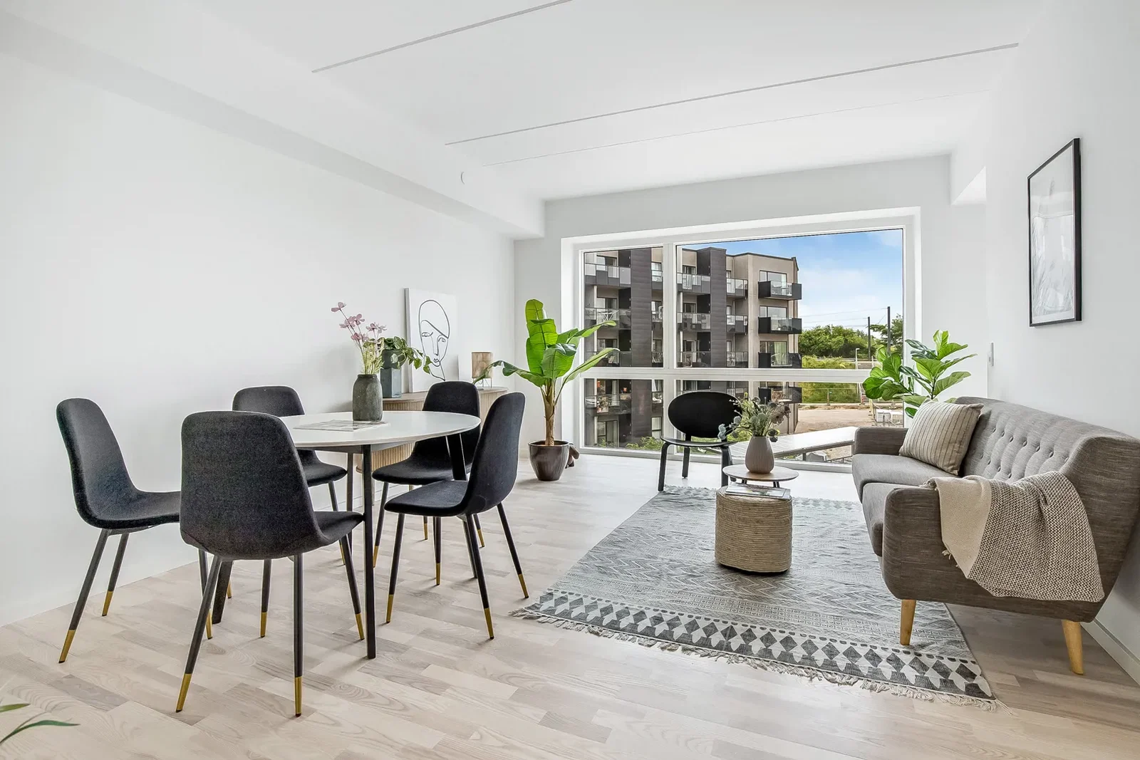 apartment 2-værelses lejlighed med altan i moderne Gartnerbyen
