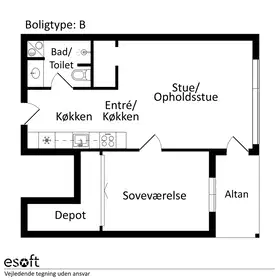 Visual presentation of the listing