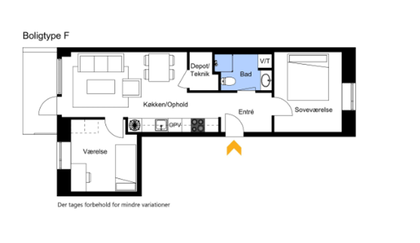 Visual presentation of the listing