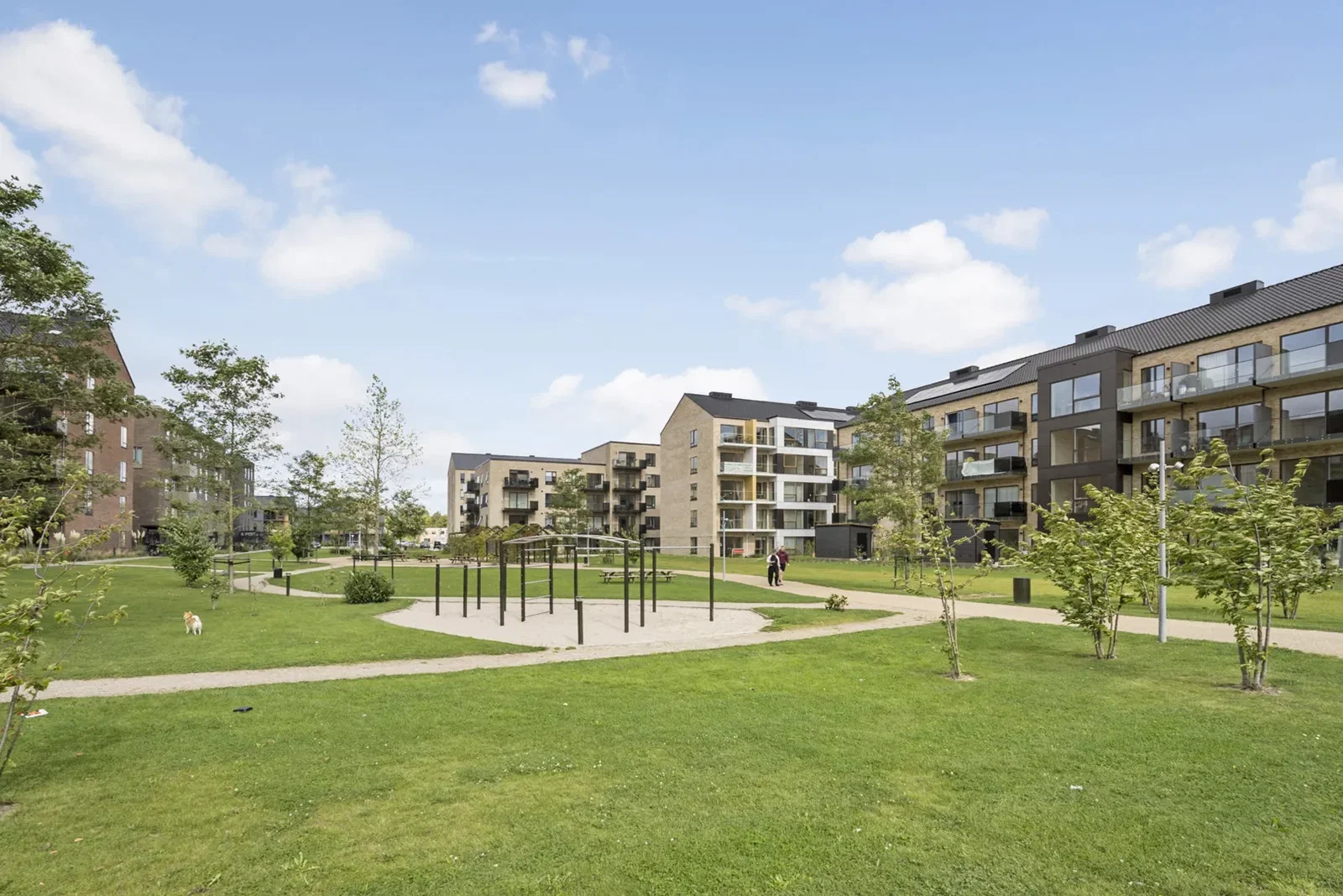 apartment Nybygget lejlighed med altan i Gartnerbyen