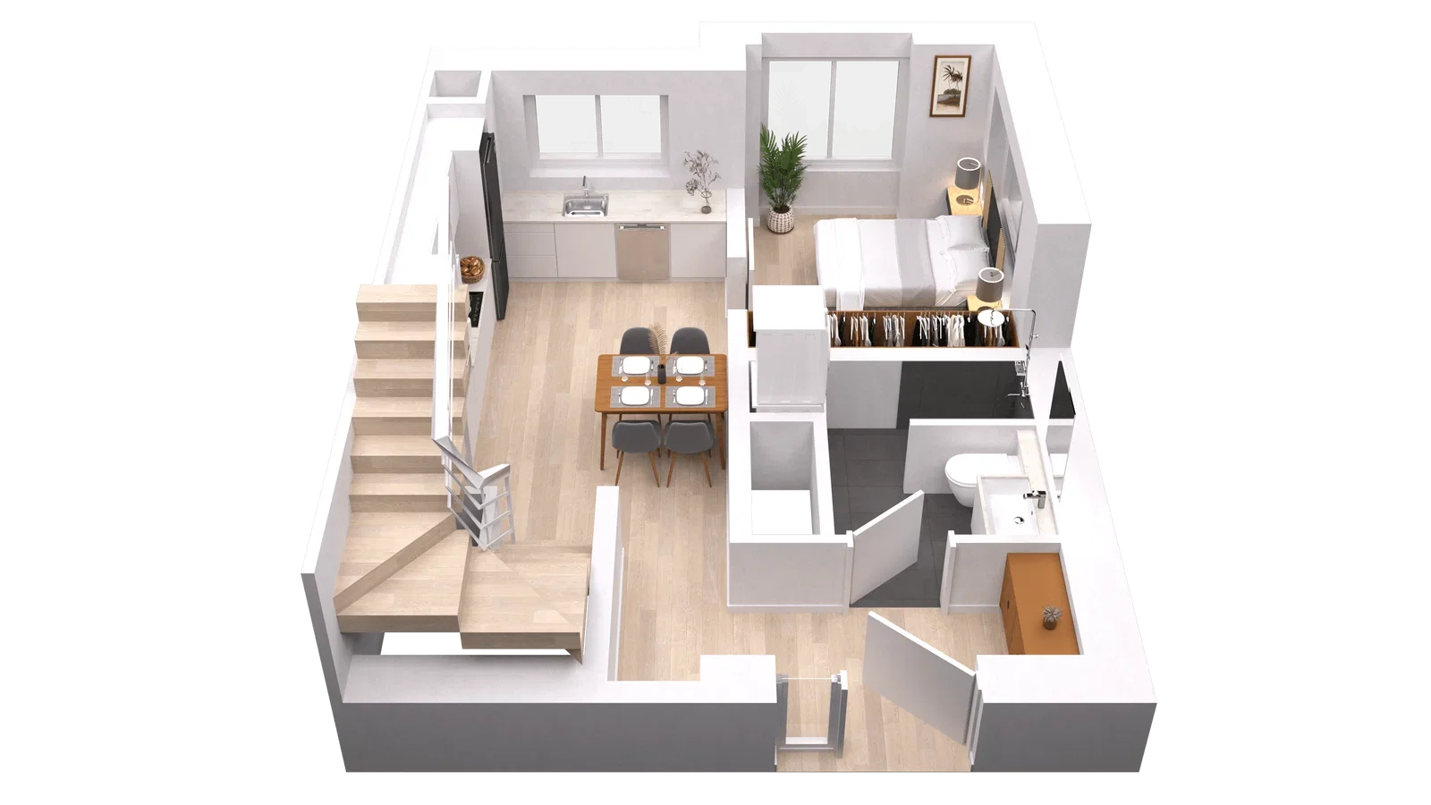 Visual presentation of the listing