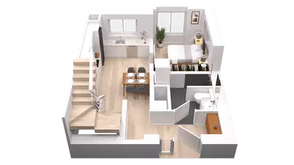 Visual presentation of the listing