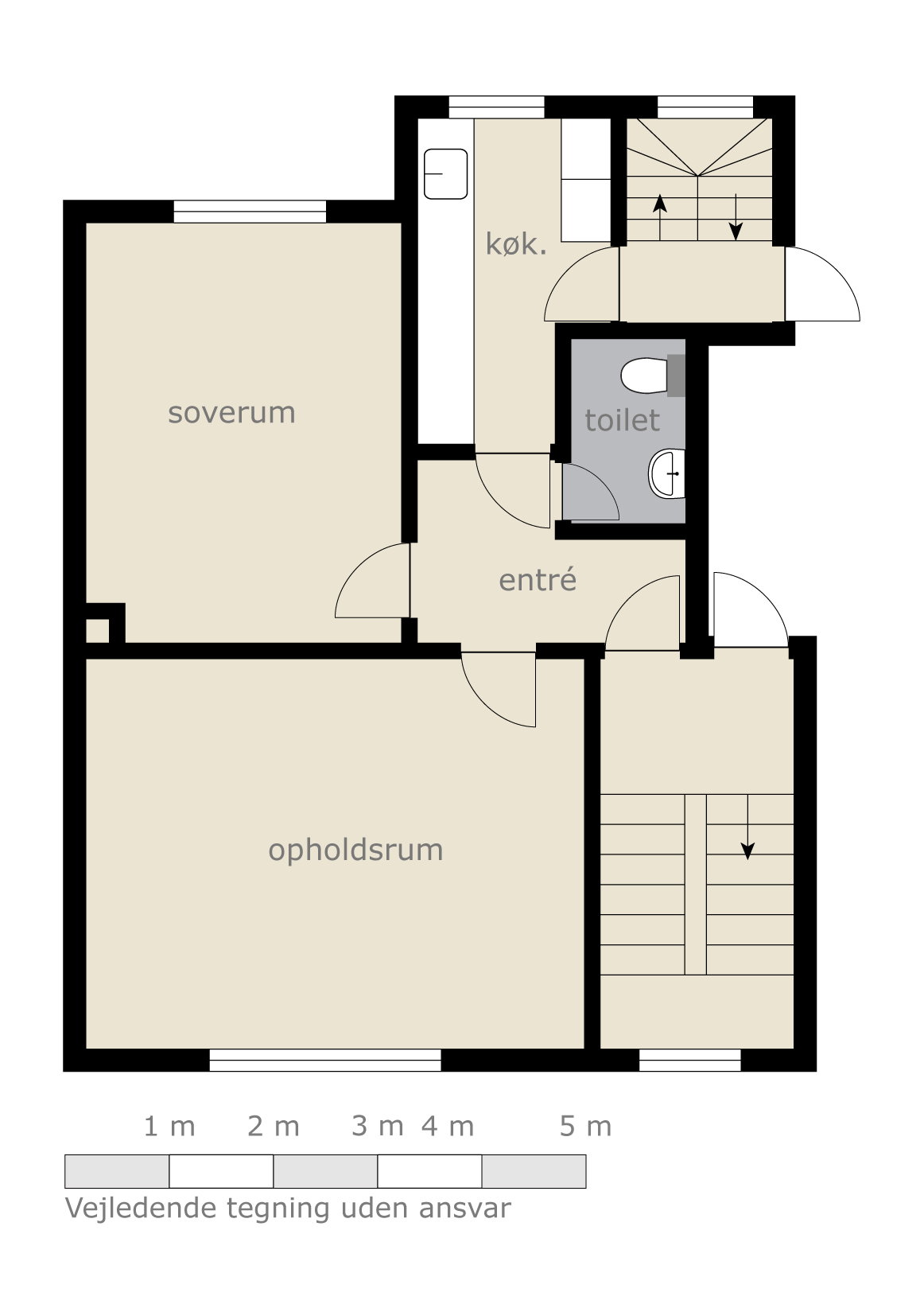 Visual presentation of the listing