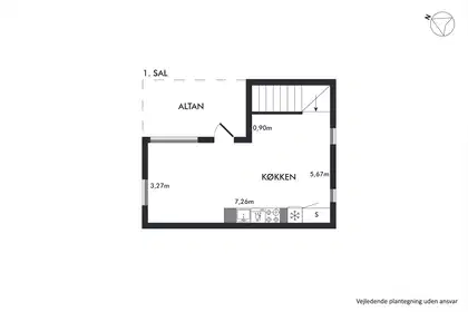 Visual presentation of the listing