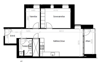 Visual presentation of the listing