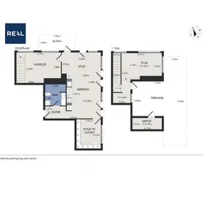 Visual presentation of the listing