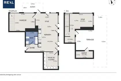 Visual presentation of the listing