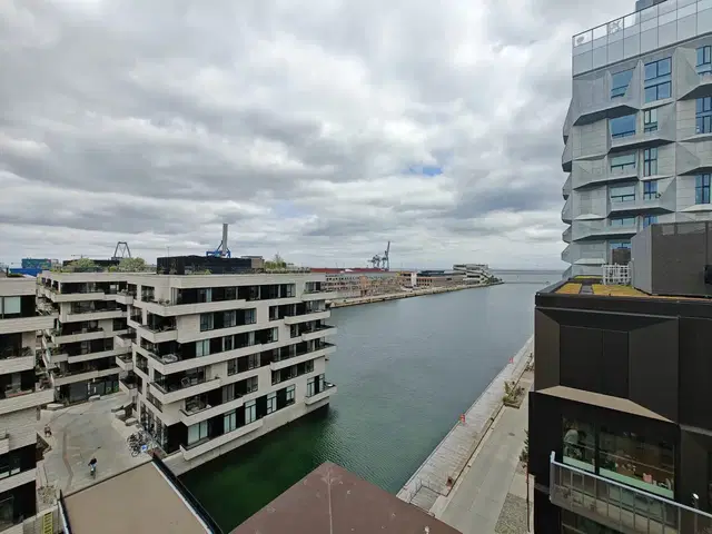 apartment Lys og moderne bolig med egen tagterrasse i Nordhavn