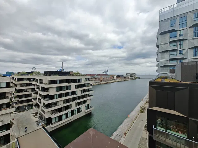 apartment Lys hjørnelejlighed med egen tagterrasse i Nordhavn