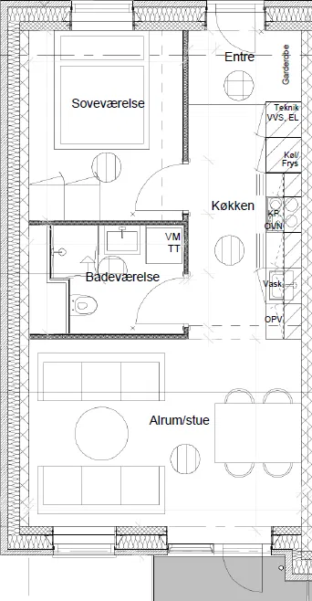 Visual presentation of the listing