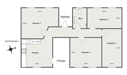 Visual presentation of the listing