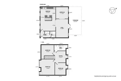 Visual presentation of the listing