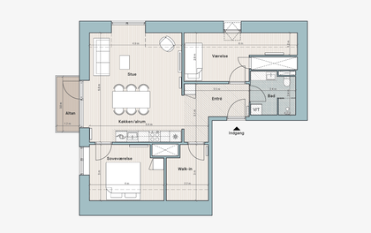 Visual presentation of the listing