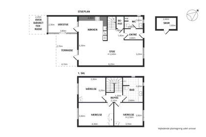 Visual presentation of the listing