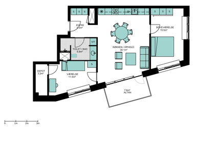 Visual presentation of the listing