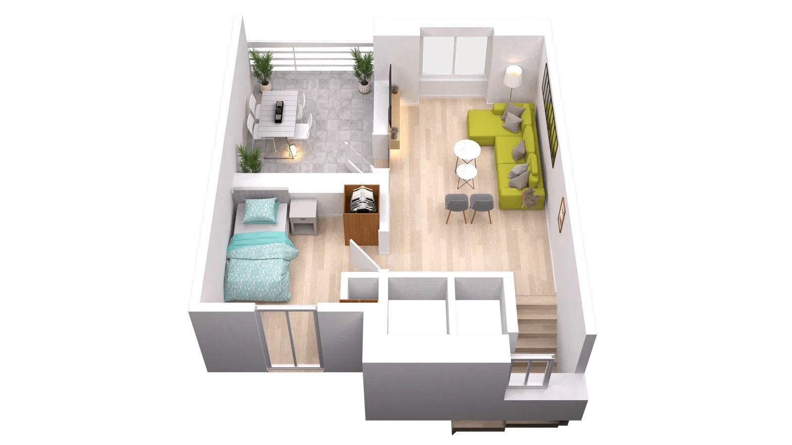 Visual presentation of the listing