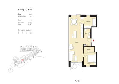 Visual presentation of the listing