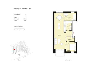 Visual presentation of the listing