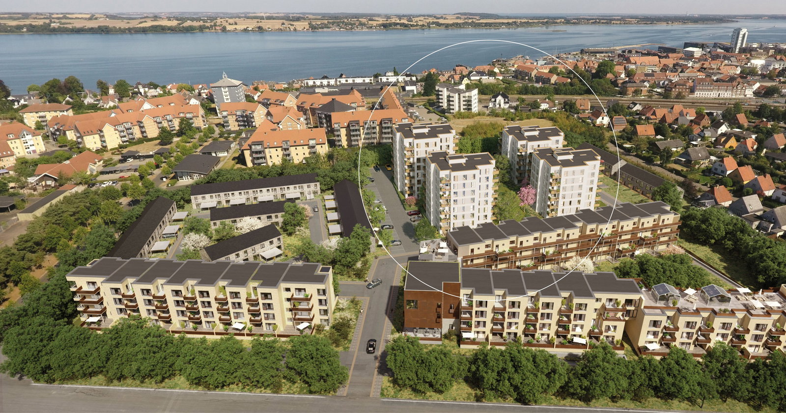 apartment Penthouse with Roof Terrace, Balcony and Fjord View