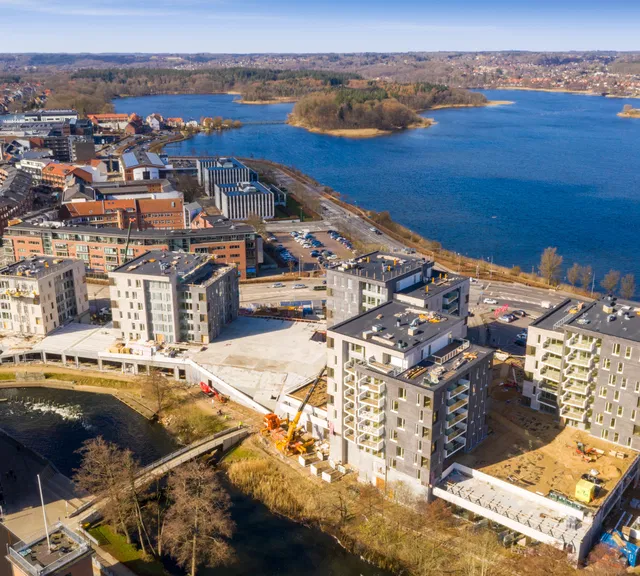 apartment Svanemærkede lejeboliger i første række til vandet