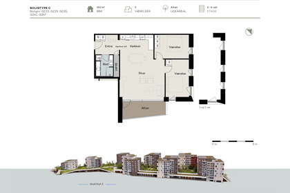 Visual presentation of the listing