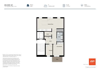 Visual presentation of the listing