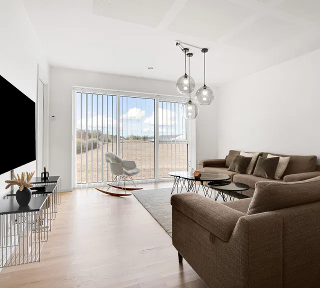 apartment Attraktiv 3-værelses bolig tæt på natur og by