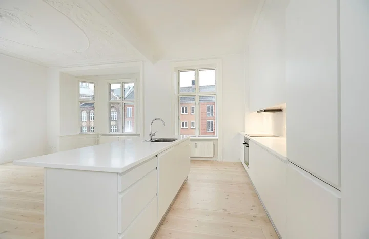 Renoveret 146 m² lejlighed nær Søerne på Nørrebro - Nørrebrogade, København N - 4