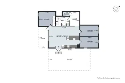 Visual presentation of the listing