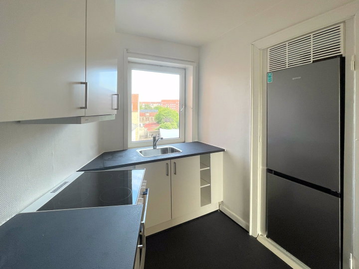 Lys og funktionel 1-værelses bolig i Øgaden - Bonnesensgade, Aalborg - 1