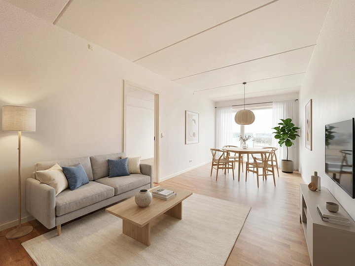 Lys 3-værelses lejlighed på 76 m² i Aalborg Øst - Tornhøjvej, Aalborg Øst - 2