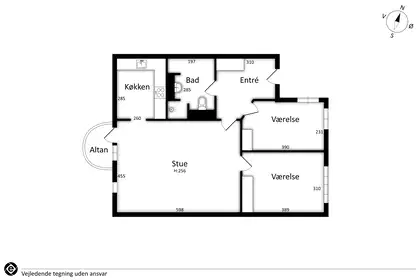 Visual presentation of the listing