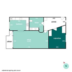Visual presentation of the listing
